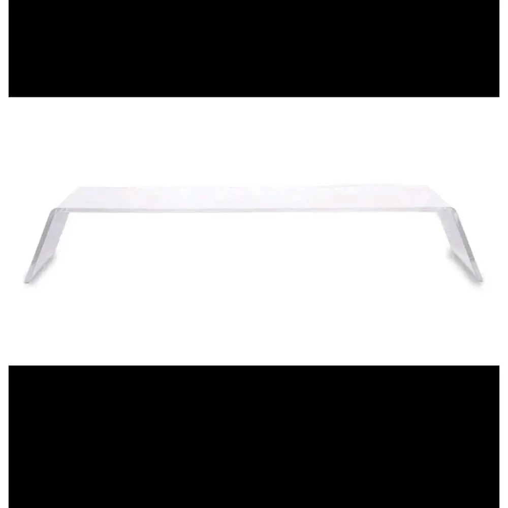 Vivitar Acrylic Laptop Portable Desk Stand - Classic Clear - Car/Travel/Bed NEW